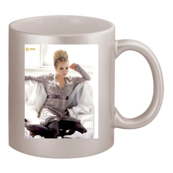 Hilary Duff 11oz Metallic Silver Mug