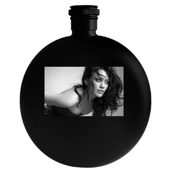 Hilary Duff Round Flask