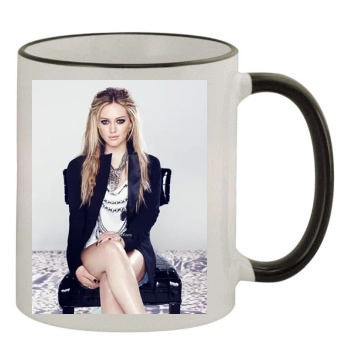 Hilary Duff 11oz Colored Rim & Handle Mug