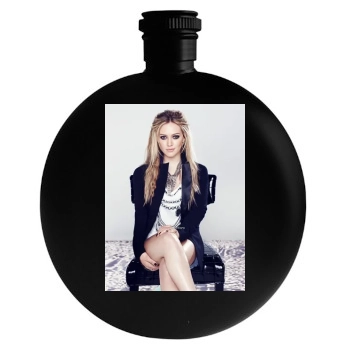 Hilary Duff Round Flask