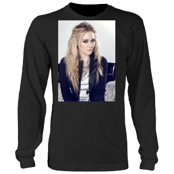 Hilary Duff Men's Heavy Long Sleeve TShirt