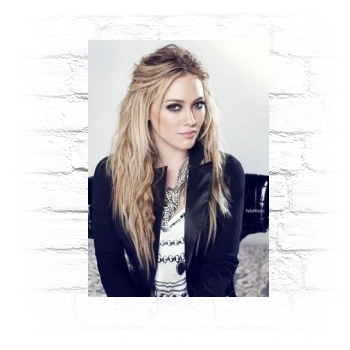 Hilary Duff Metal Wall Art