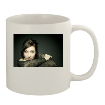 Holly Cole 11oz White Mug