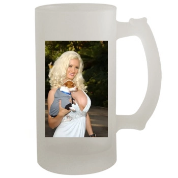 Holly Madison 16oz Frosted Beer Stein