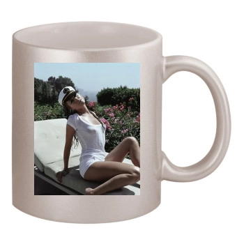 Holly Valance 11oz Metallic Silver Mug