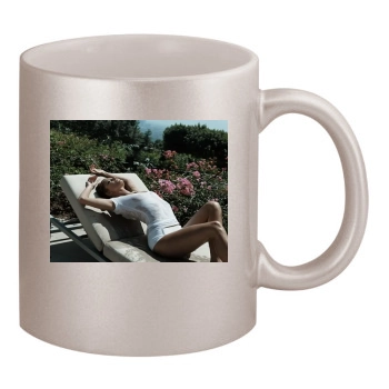 Holly Valance 11oz Metallic Silver Mug