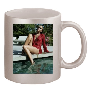 Holly Valance 11oz Metallic Silver Mug