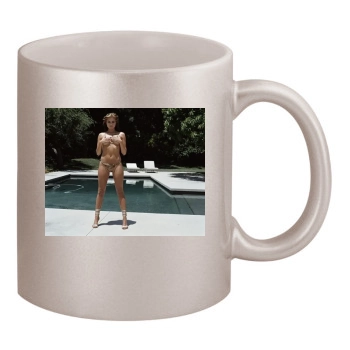 Holly Valance 11oz Metallic Silver Mug