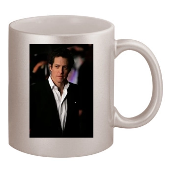 Hugh Grant 11oz Metallic Silver Mug