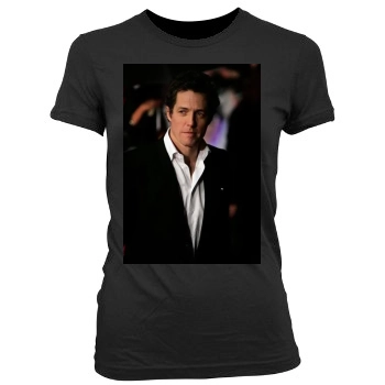 Hugh Grant Women's Junior Cut Crewneck T-Shirt