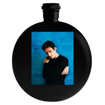 Hugh Jackman Round Flask