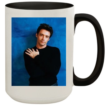 Hugh Jackman 15oz Colored Inner & Handle Mug