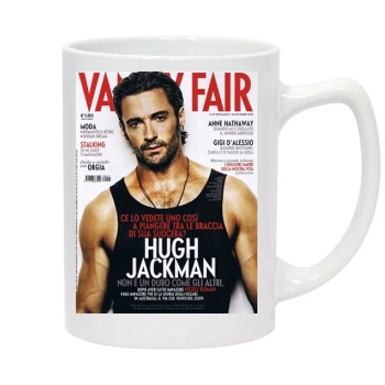 Hugh Jackman 14oz White Statesman Mug