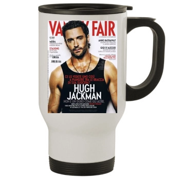 Hugh Jackman Stainless Steel Travel Mug