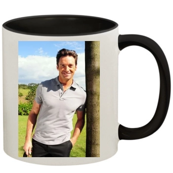 Hugh Jackman 11oz Colored Inner & Handle Mug