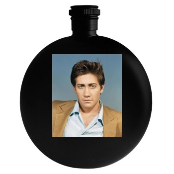 Jake Gyllenhaal Round Flask