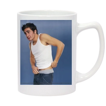 Jake Gyllenhaal 14oz White Statesman Mug