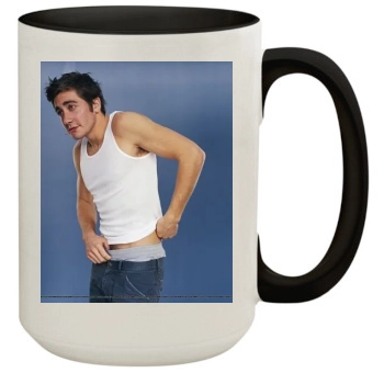 Jake Gyllenhaal 15oz Colored Inner & Handle Mug