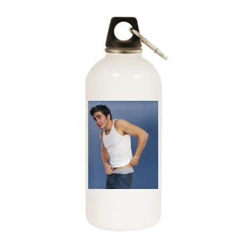 Jake Gyllenhaal White Water Bottle With Carabiner