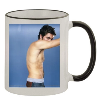 Jake Gyllenhaal 11oz Colored Rim & Handle Mug