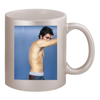 Jake Gyllenhaal 11oz Metallic Silver Mug