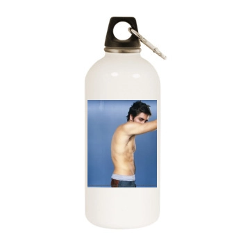 Jake Gyllenhaal White Water Bottle With Carabiner