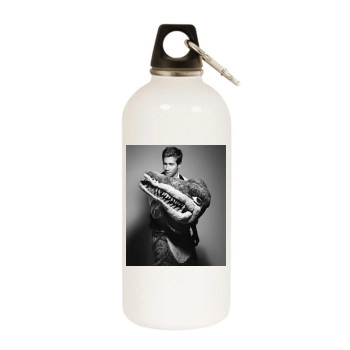 Jake Gyllenhaal White Water Bottle With Carabiner