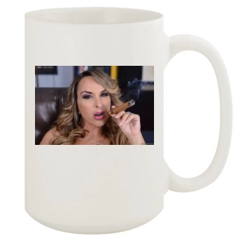 Holly Halston 15oz White Mug