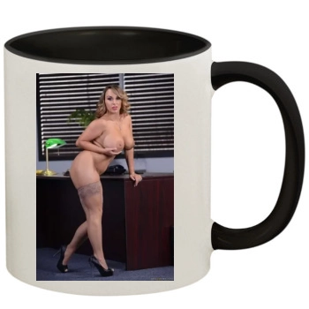 Holly Halston 11oz Colored Inner & Handle Mug