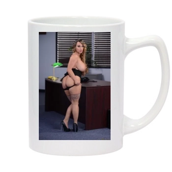 Holly Halston 14oz White Statesman Mug