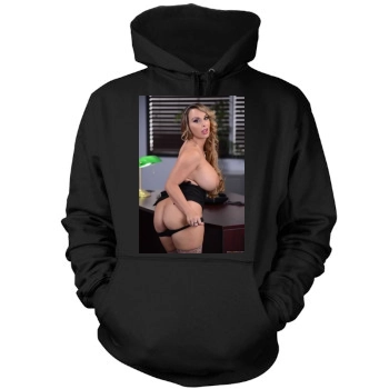 Holly Halston Mens Pullover Hoodie Sweatshirt