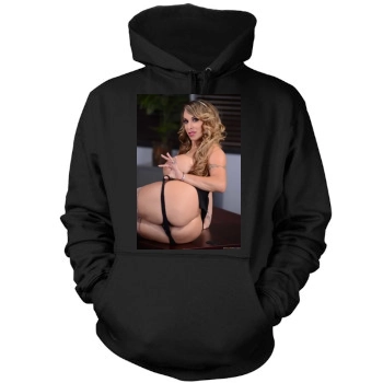 Holly Halston Mens Pullover Hoodie Sweatshirt