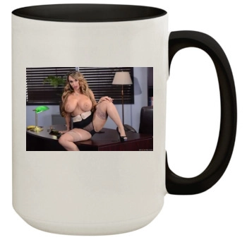 Holly Halston 15oz Colored Inner & Handle Mug