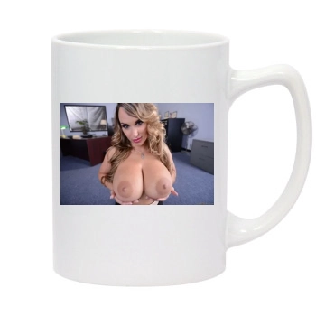 Holly Halston 14oz White Statesman Mug