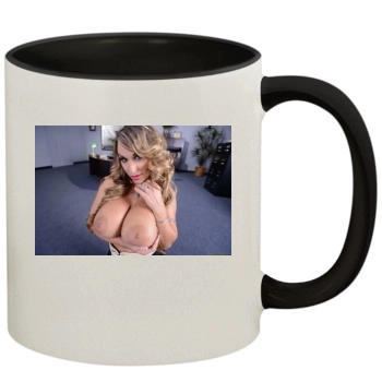 Holly Halston 11oz Colored Inner & Handle Mug