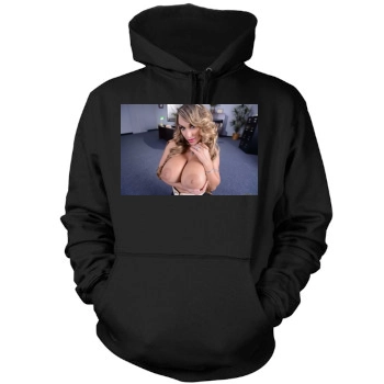 Holly Halston Mens Pullover Hoodie Sweatshirt