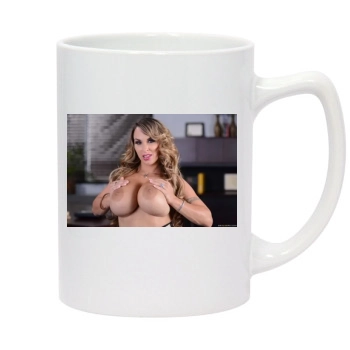 Holly Halston 14oz White Statesman Mug