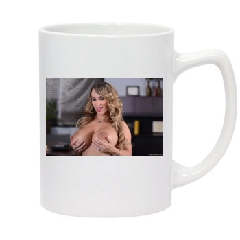 Holly Halston 14oz White Statesman Mug