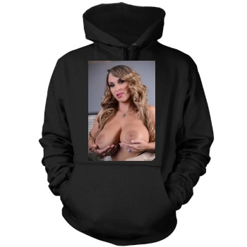 Holly Halston Mens Pullover Hoodie Sweatshirt