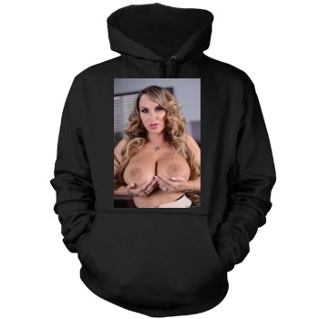 Holly Halston Mens Pullover Hoodie Sweatshirt