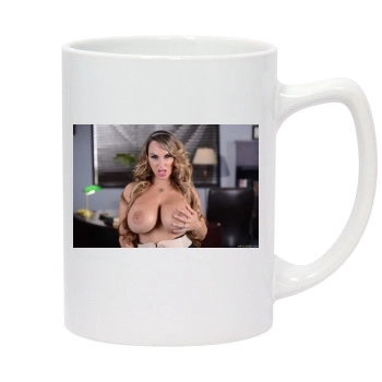 Holly Halston 14oz White Statesman Mug