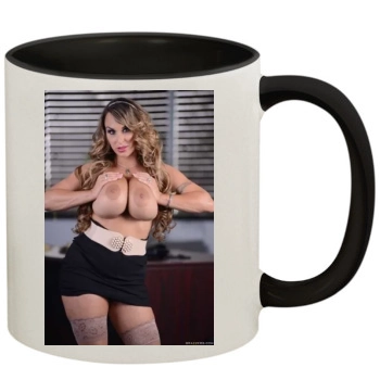 Holly Halston 11oz Colored Inner & Handle Mug