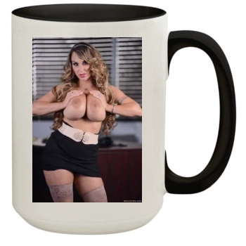 Holly Halston 15oz Colored Inner & Handle Mug