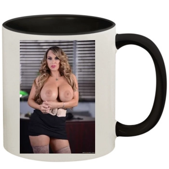 Holly Halston 11oz Colored Inner & Handle Mug