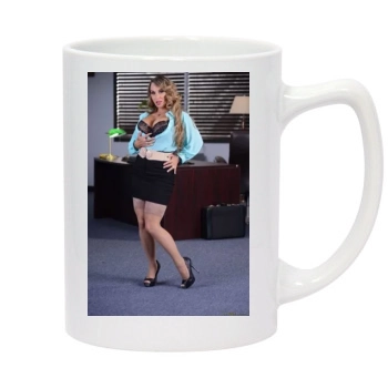 Holly Halston 14oz White Statesman Mug