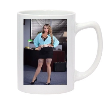 Holly Halston 14oz White Statesman Mug