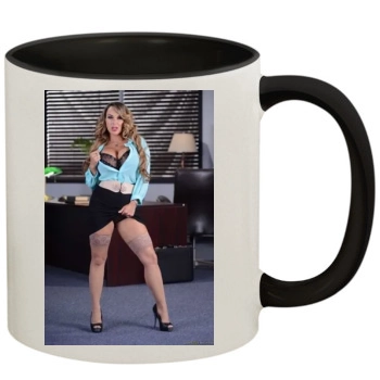 Holly Halston 11oz Colored Inner & Handle Mug