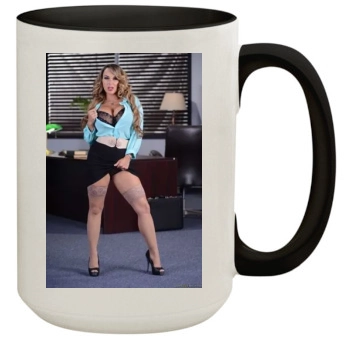 Holly Halston 15oz Colored Inner & Handle Mug