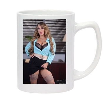 Holly Halston 14oz White Statesman Mug