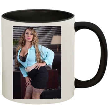 Holly Halston 11oz Colored Inner & Handle Mug